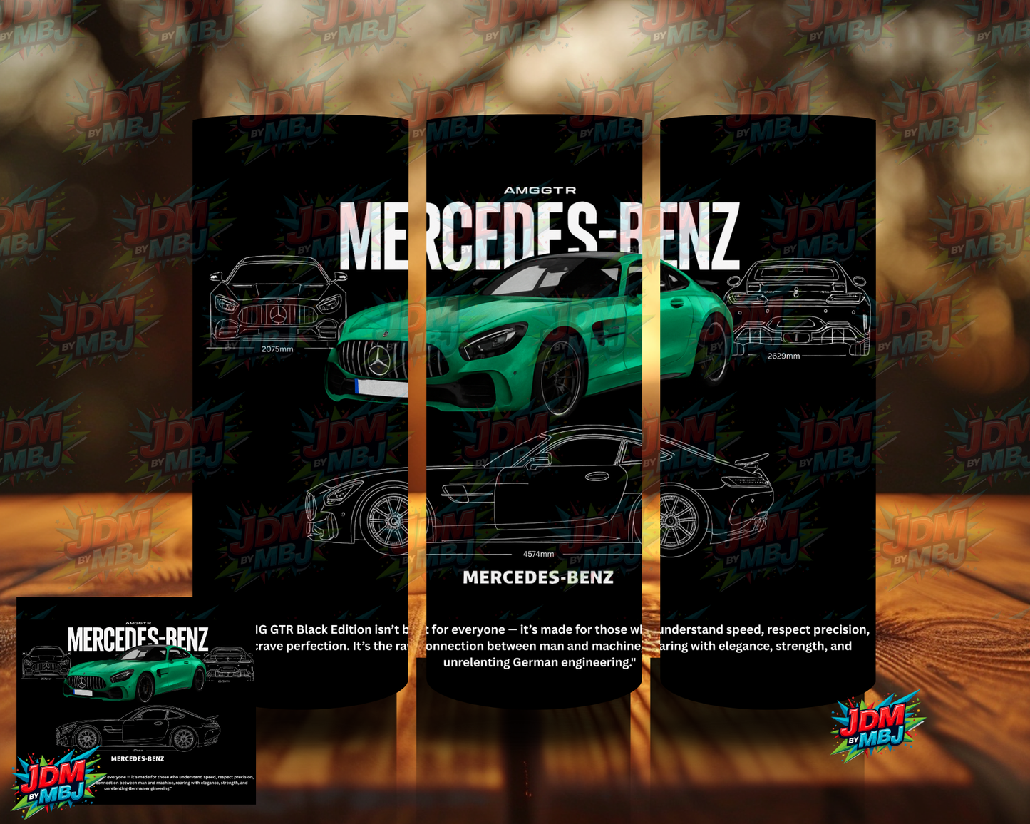 Inspired by Car Brands Sublimation Prints