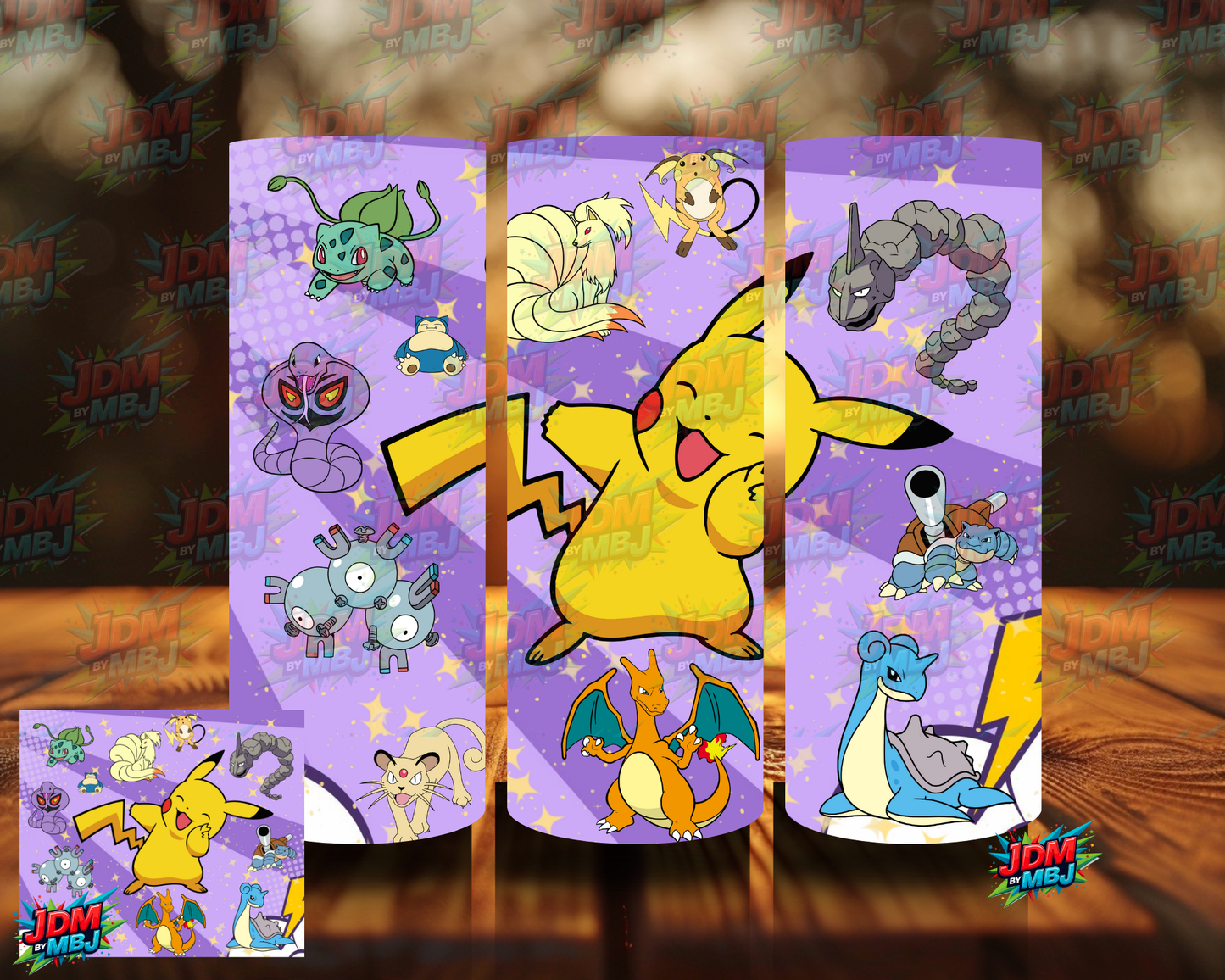 Inspired by Pokémon Sublimation Prints