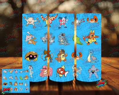 Inspired by Pokémon Sublimation Prints