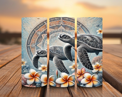 Inspirado en las impresiones de sublimación de tortugas