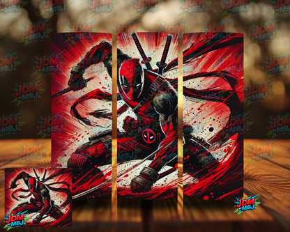 Inspired by Dead Pool Sublimation Prints