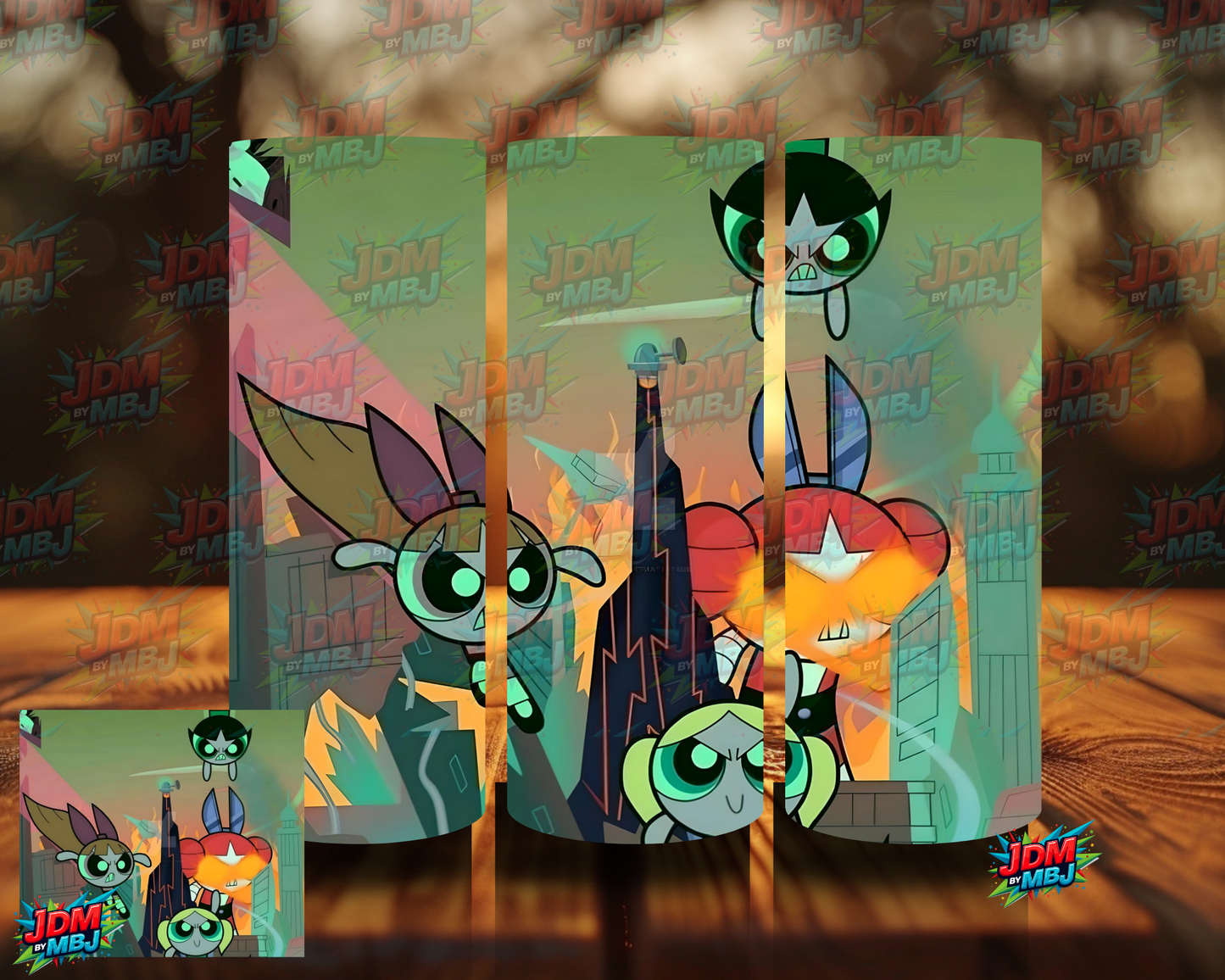Inspired by Power Puff Girls Sublimation Prints