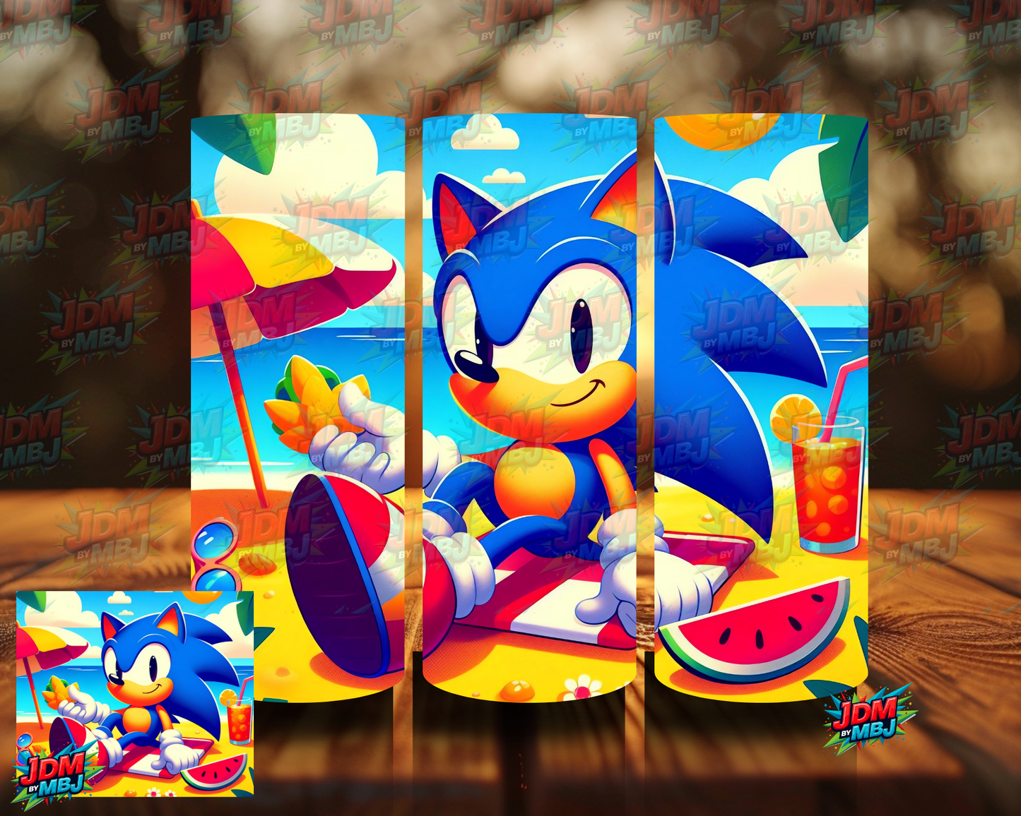 Inspired by Sonic The Hedgehog Sublimation Prints