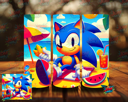Inspired by Sonic The Hedgehog Sublimation Prints