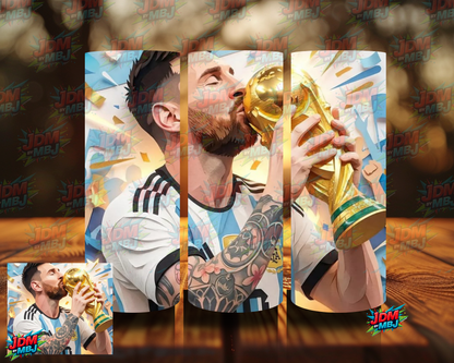 Inspired by Messi Soccer Player Sublimation Prints