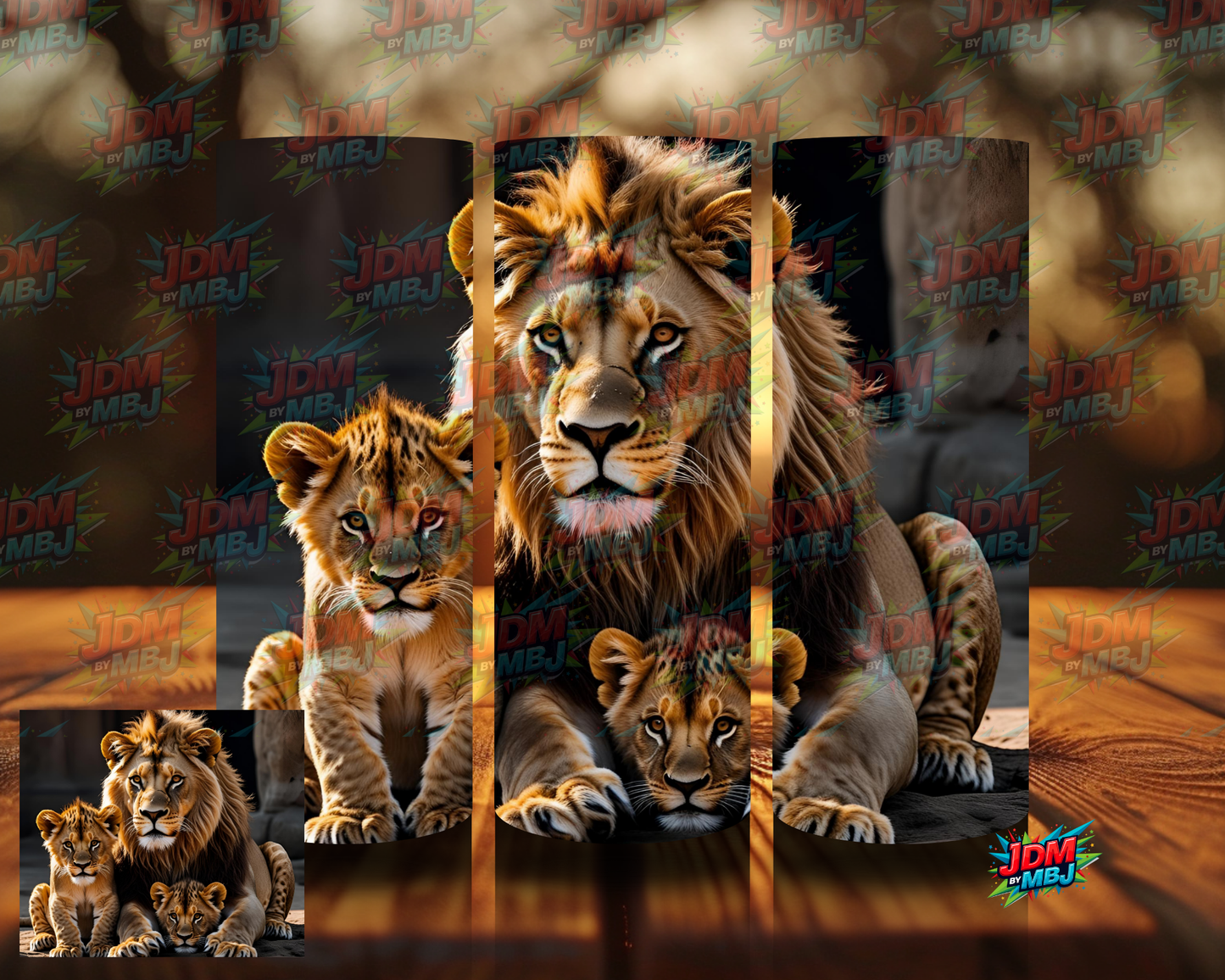 Inspired by Lions Sublimation Prints