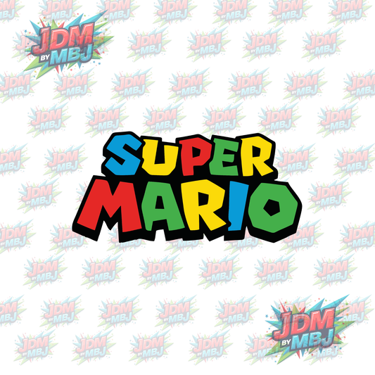 Iron On - Super Mario DTF