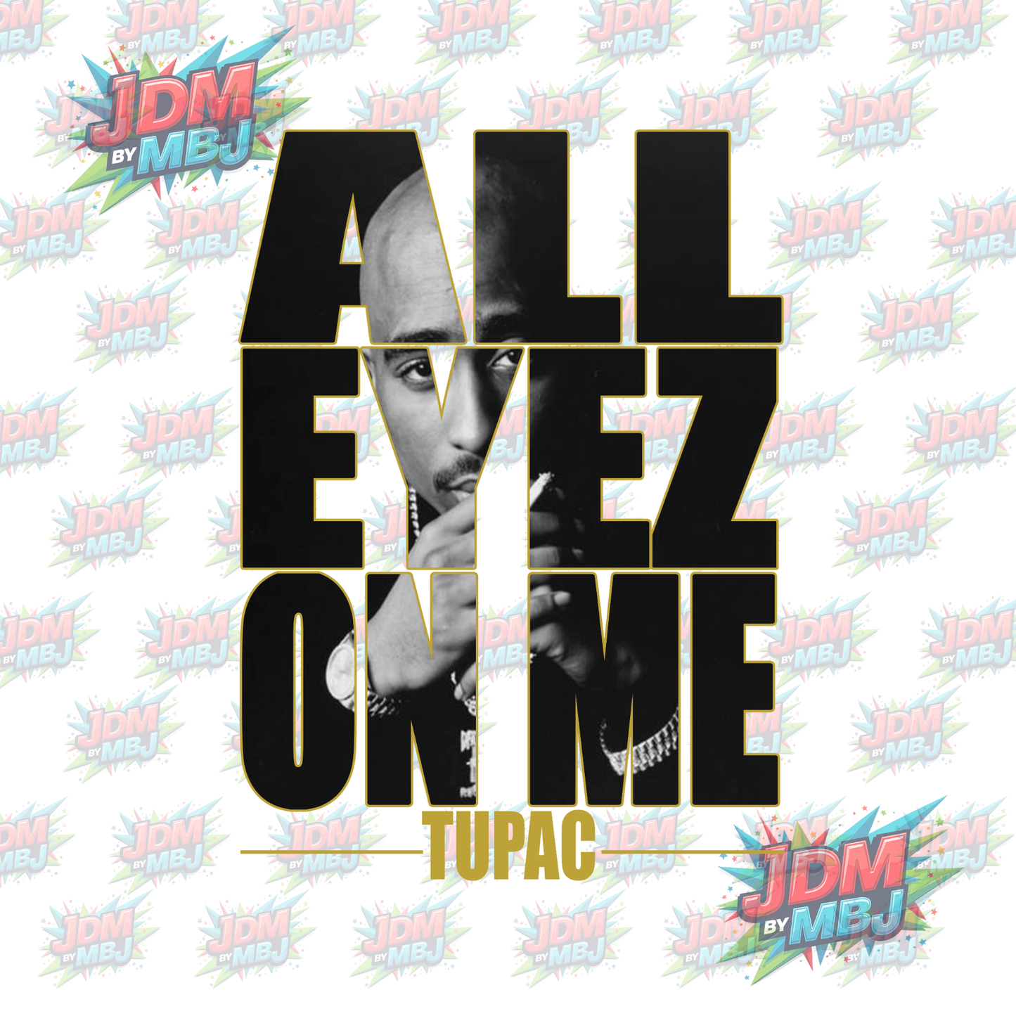 Iron On - Tupac DTF 20cm