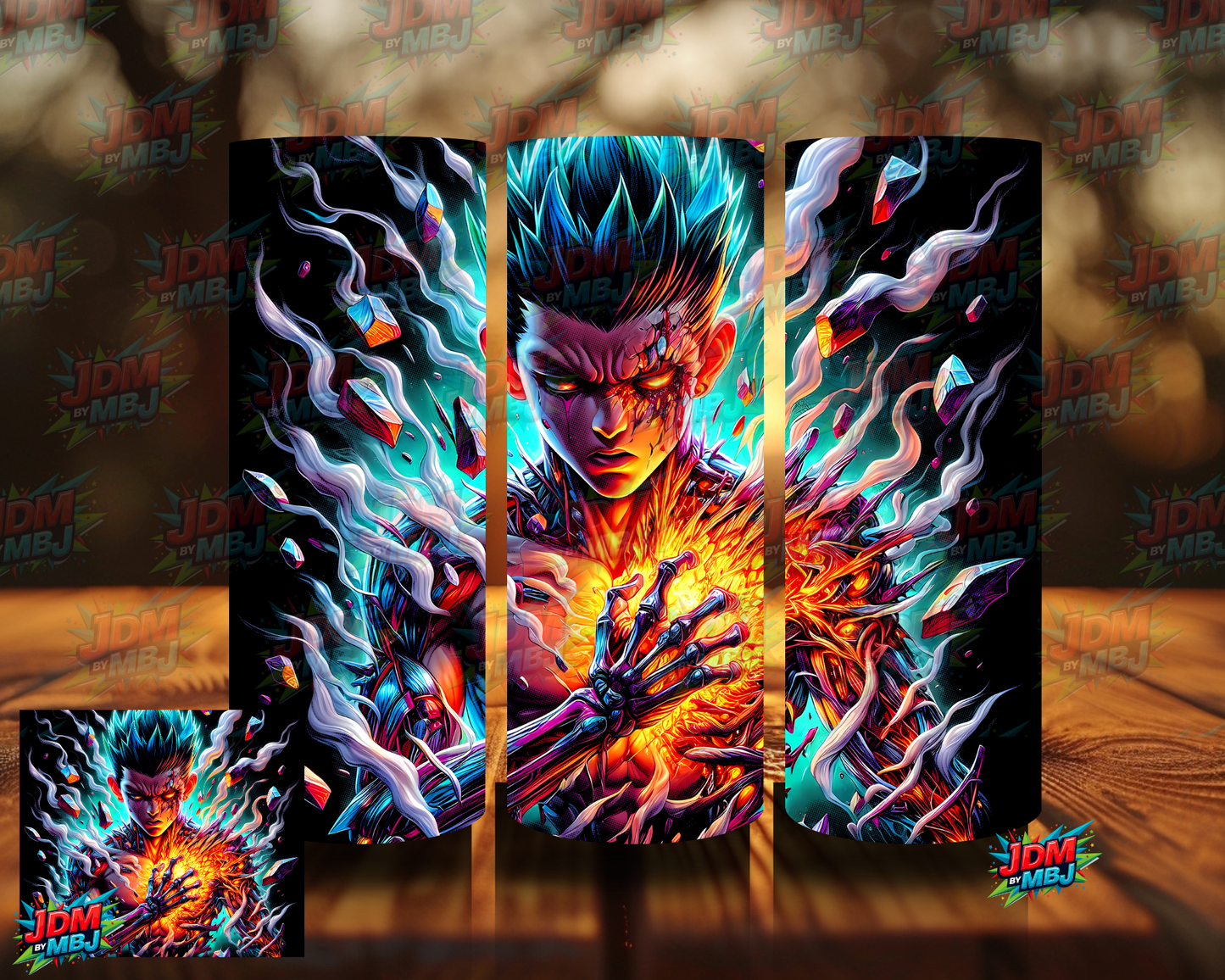 Inspired by Hunter X Hunter Sublimation Prints