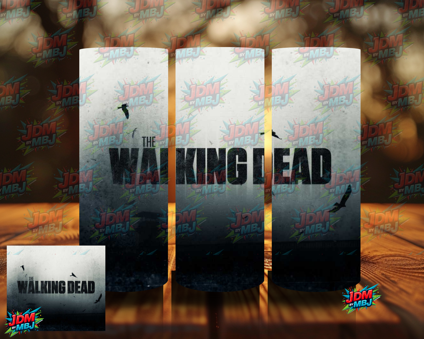 Inspired by Walking Dead Sublimation Prints