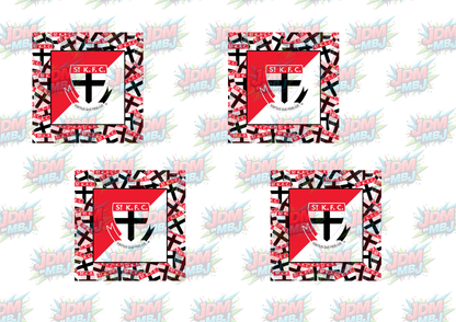 Inspired by AFL Digital Alarm Clock Sublimation Prints