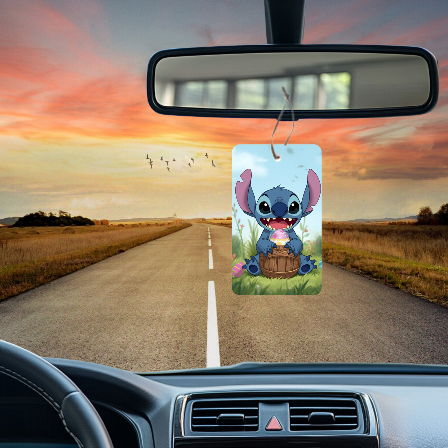 Inspired by Stitch Car Air Freshener Sublimation Prints