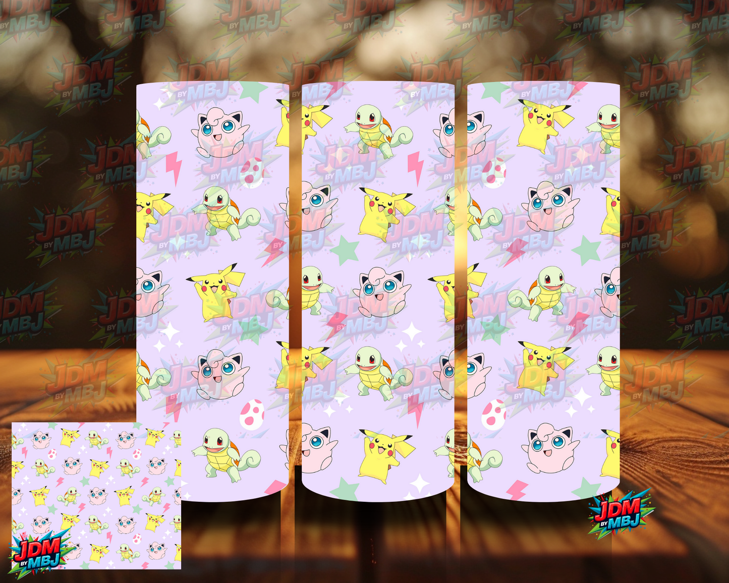 Inspired by Pokémon Sublimation Prints