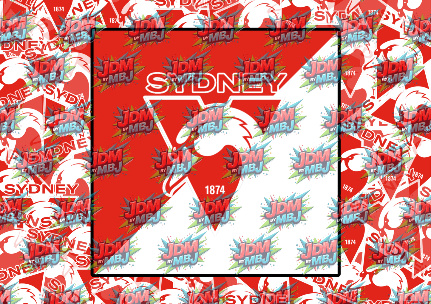 AFL Cutting Board Sublimation Prints
