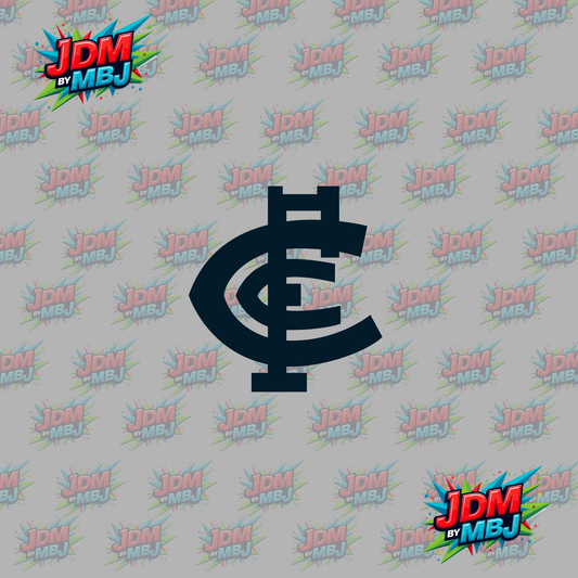 Iron On - Carlton "AFL" DTF 20cm