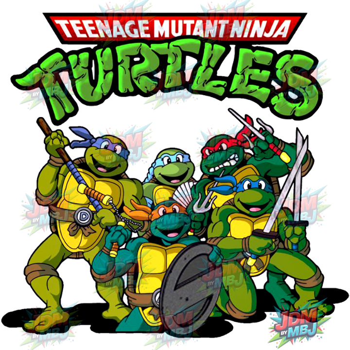 Iron On - Teenage Mutant Ninja Turtles  DTF 25cm