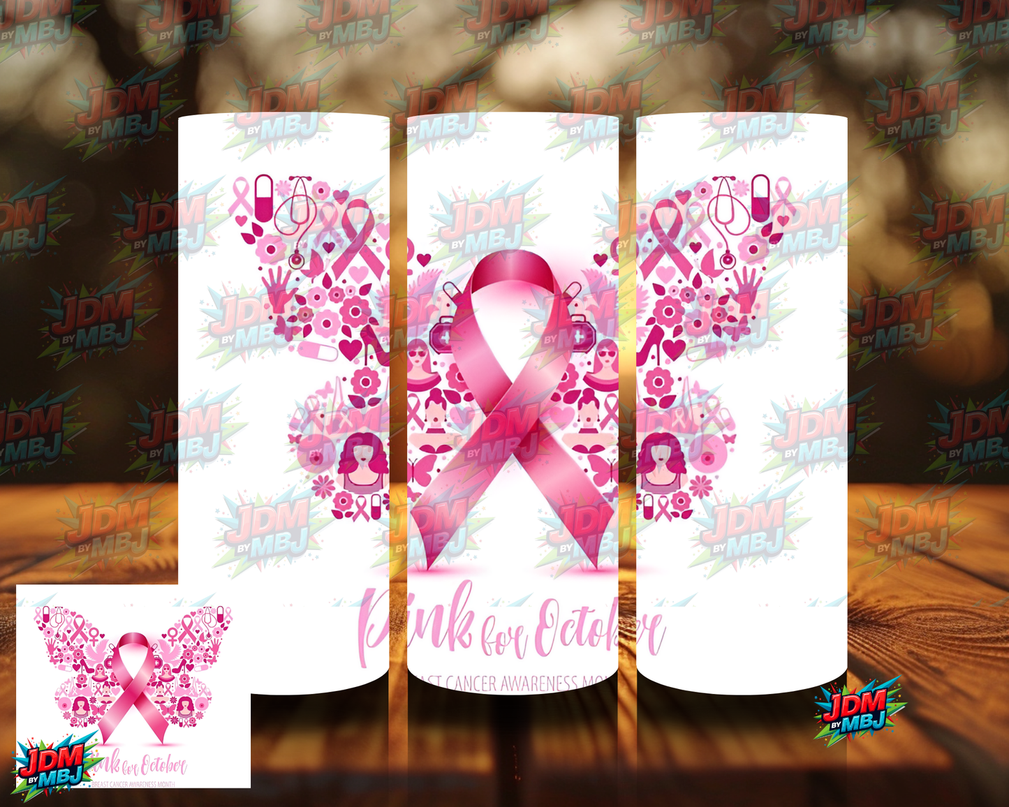 Inspired by Breast Cancer Awareness Sublimation Prints