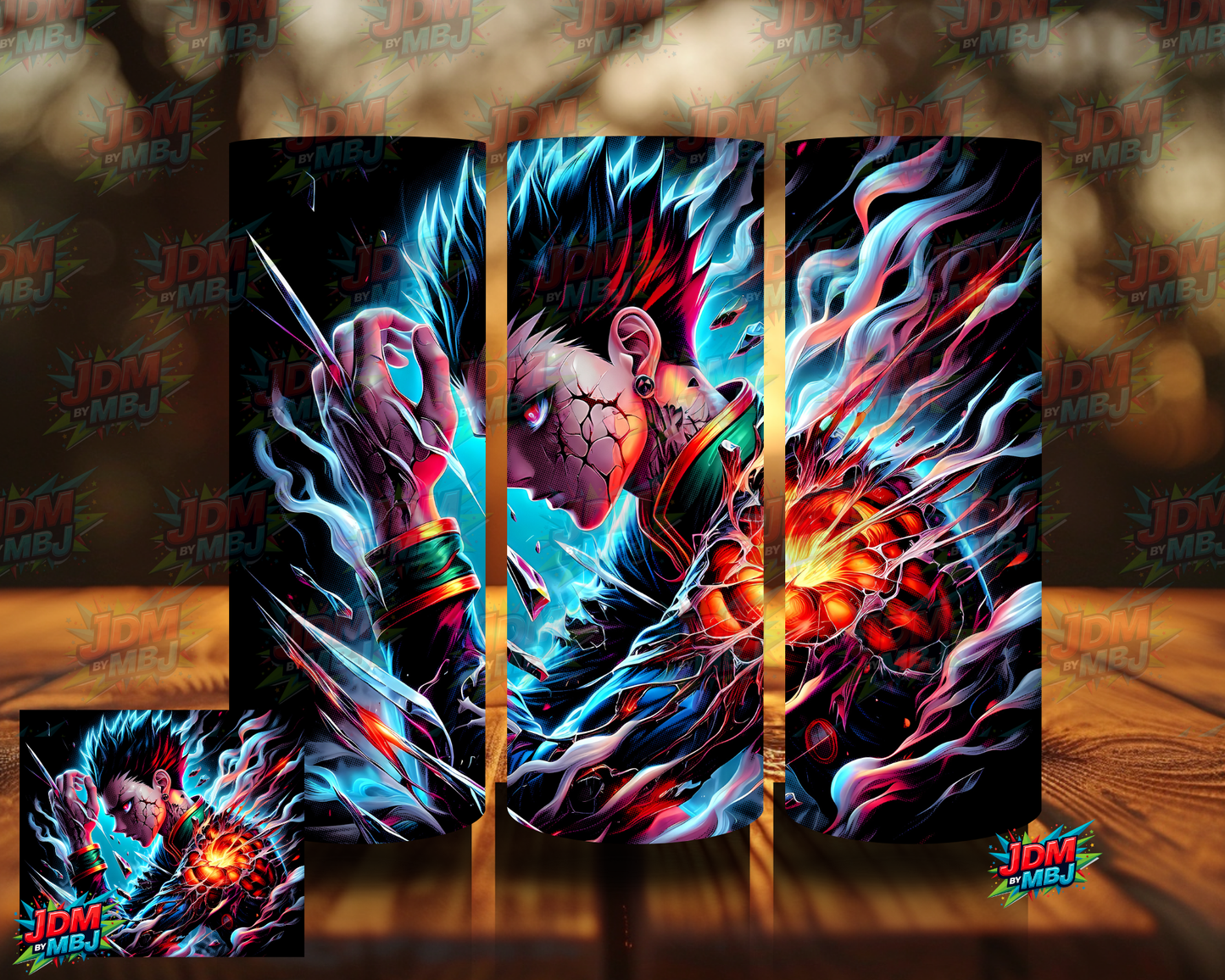 Inspired by Hunter X Hunter Sublimation Prints