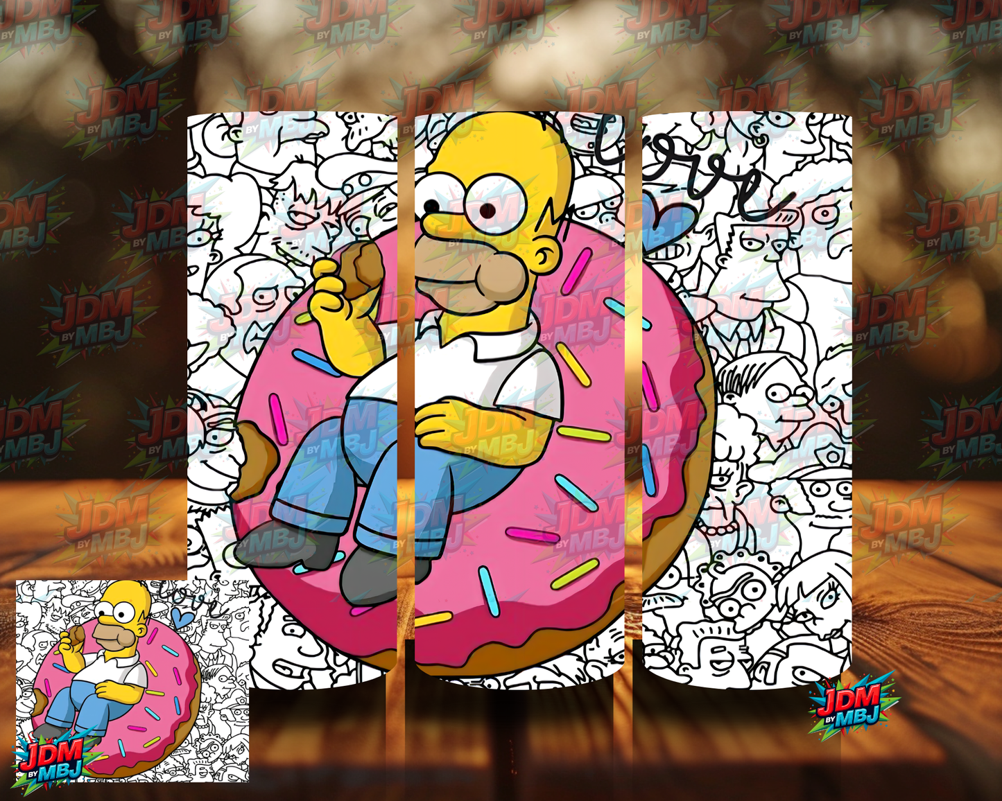 Inspired by The Simpson Sublimation Prints