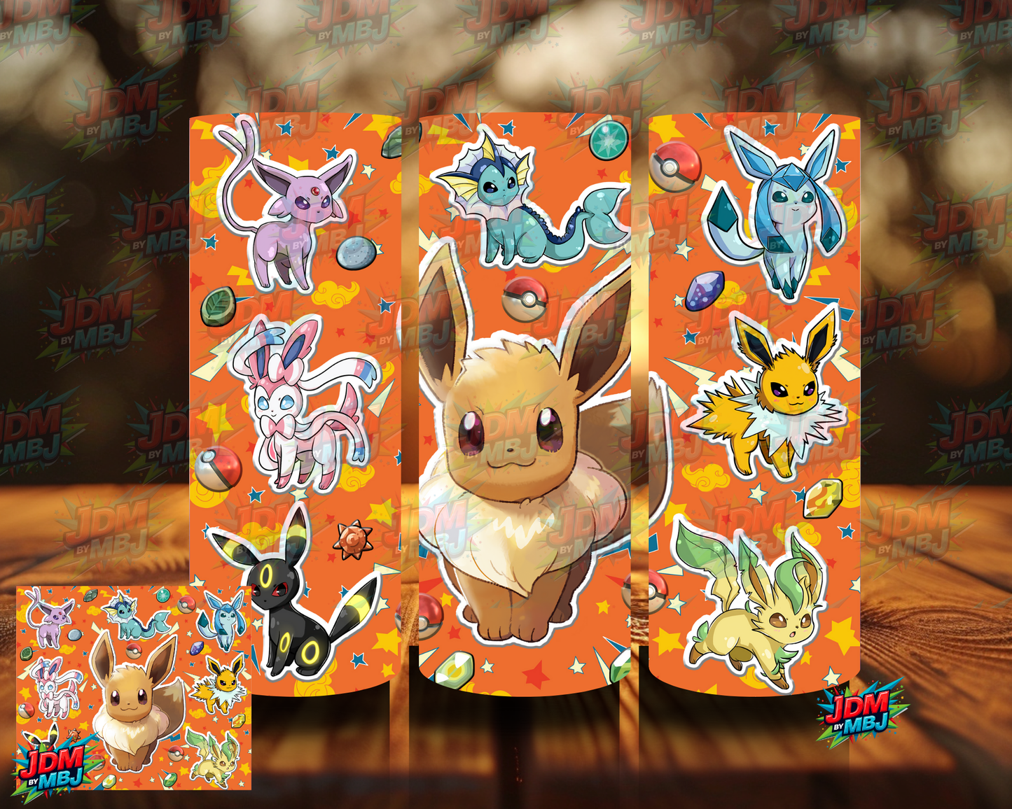 Inspired by Pokémon Sublimation Prints