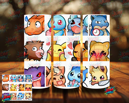 Inspired by Pokémon Sublimation Prints