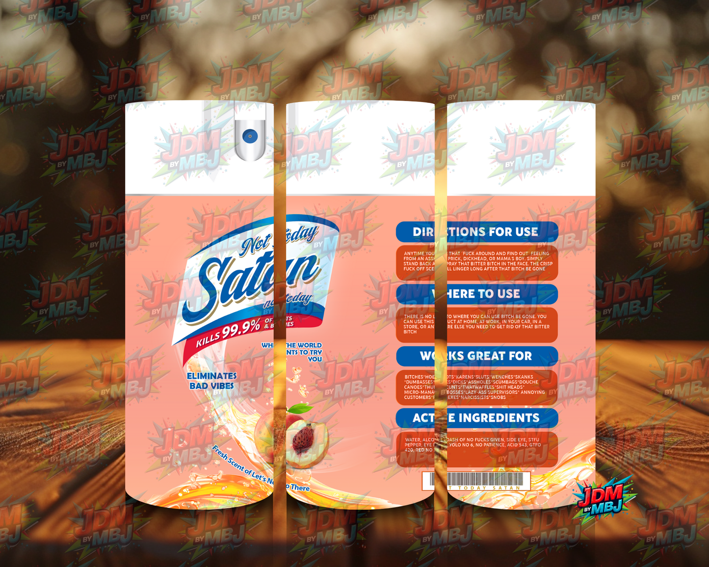 Inspired by Not Today Satan Sublimation Prints