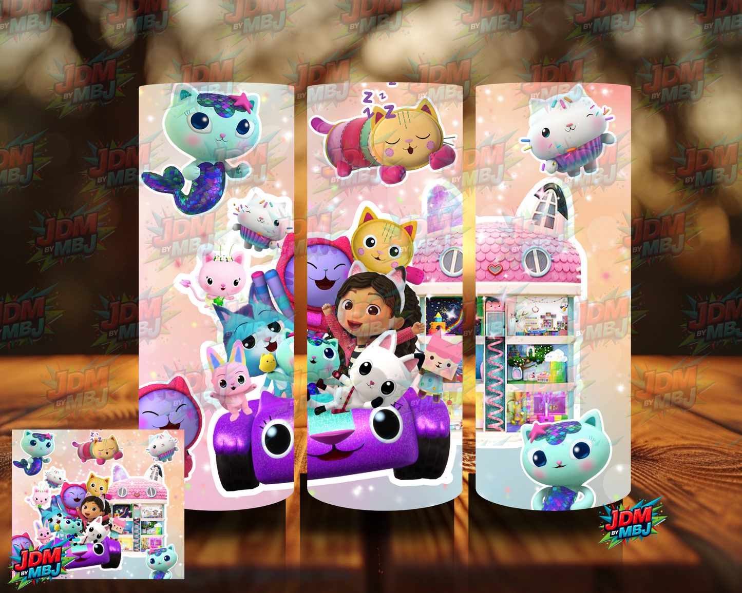 Inspired by Gabby's Doll House Sublimation Prints