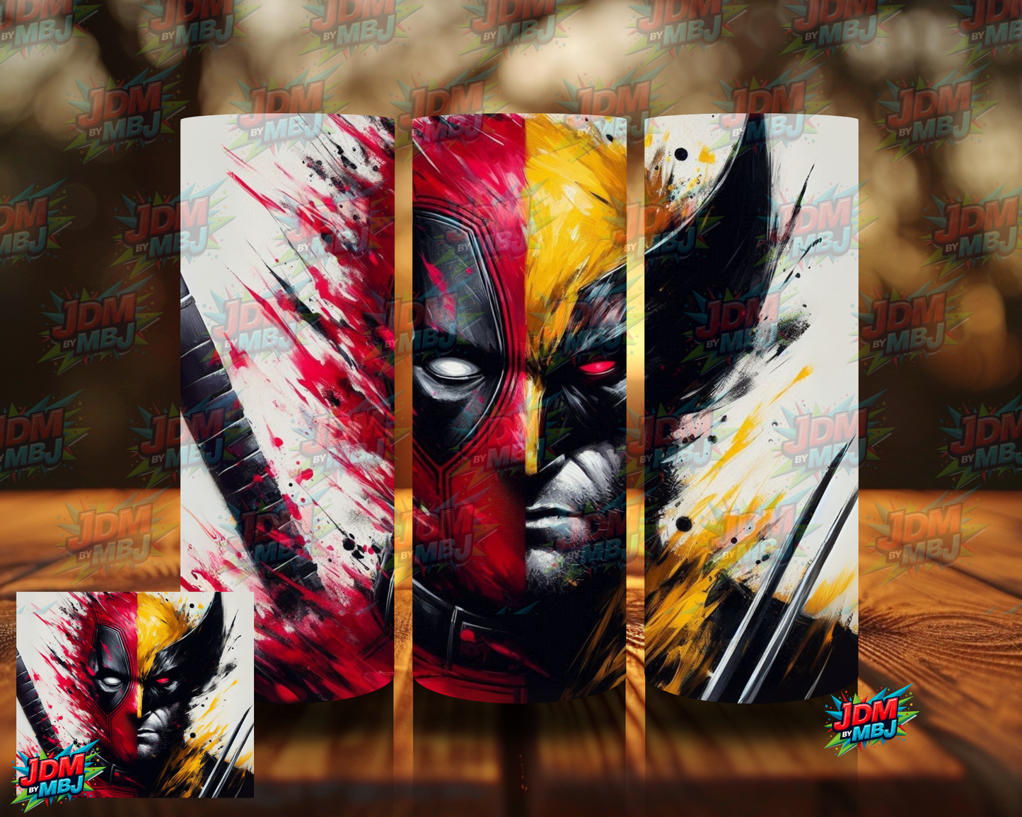 Inspired by Dead Pool Sublimation Prints