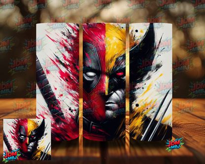 Inspired by Dead Pool Sublimation Prints