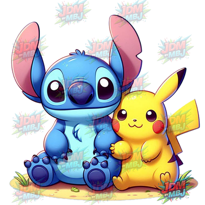 Planchado - Pokémon DTF 25cm