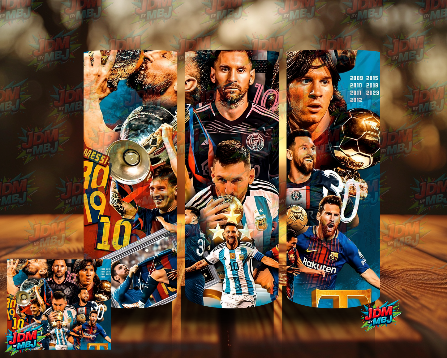 Inspired by Messi Soccer Player Sublimation Prints