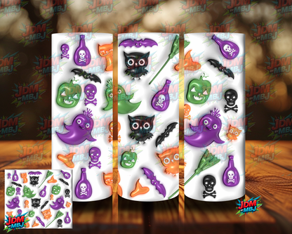 Bubble Style "Halloween" Sublimation Prints