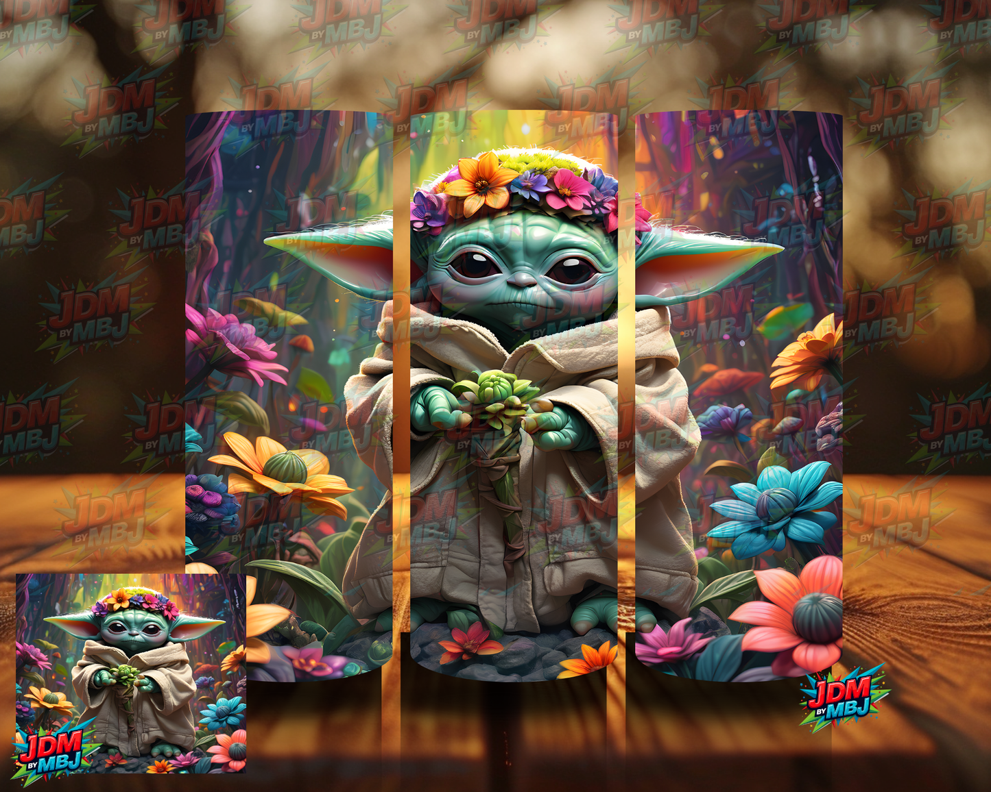 Inspired by Yoda Sublimation Prints