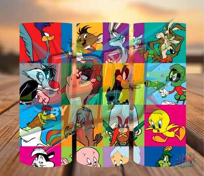 Inspirado en las impresiones de sublimación de Looney Tunes