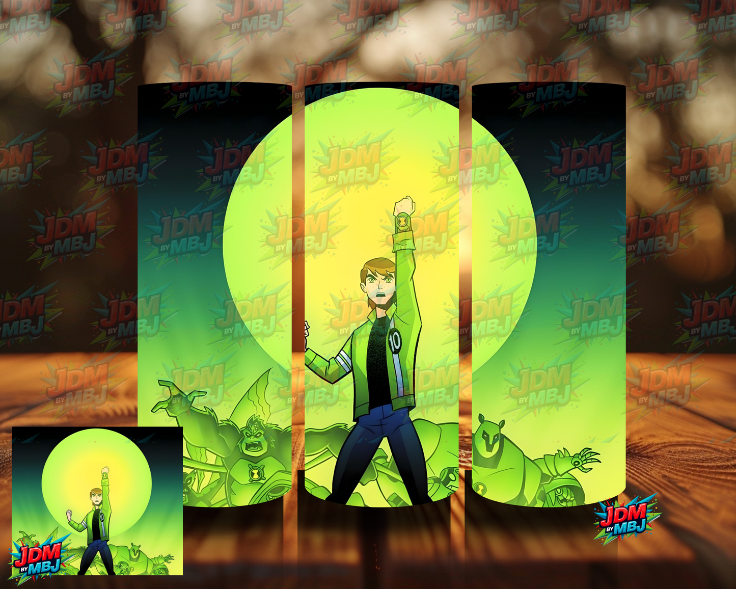 靈感來自《Ben 10》昇華印花