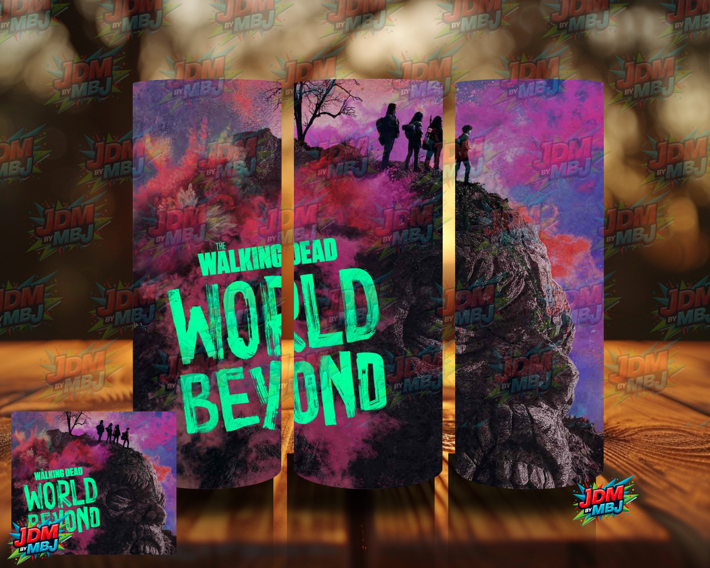 Inspired by Walking Dead Sublimation Prints