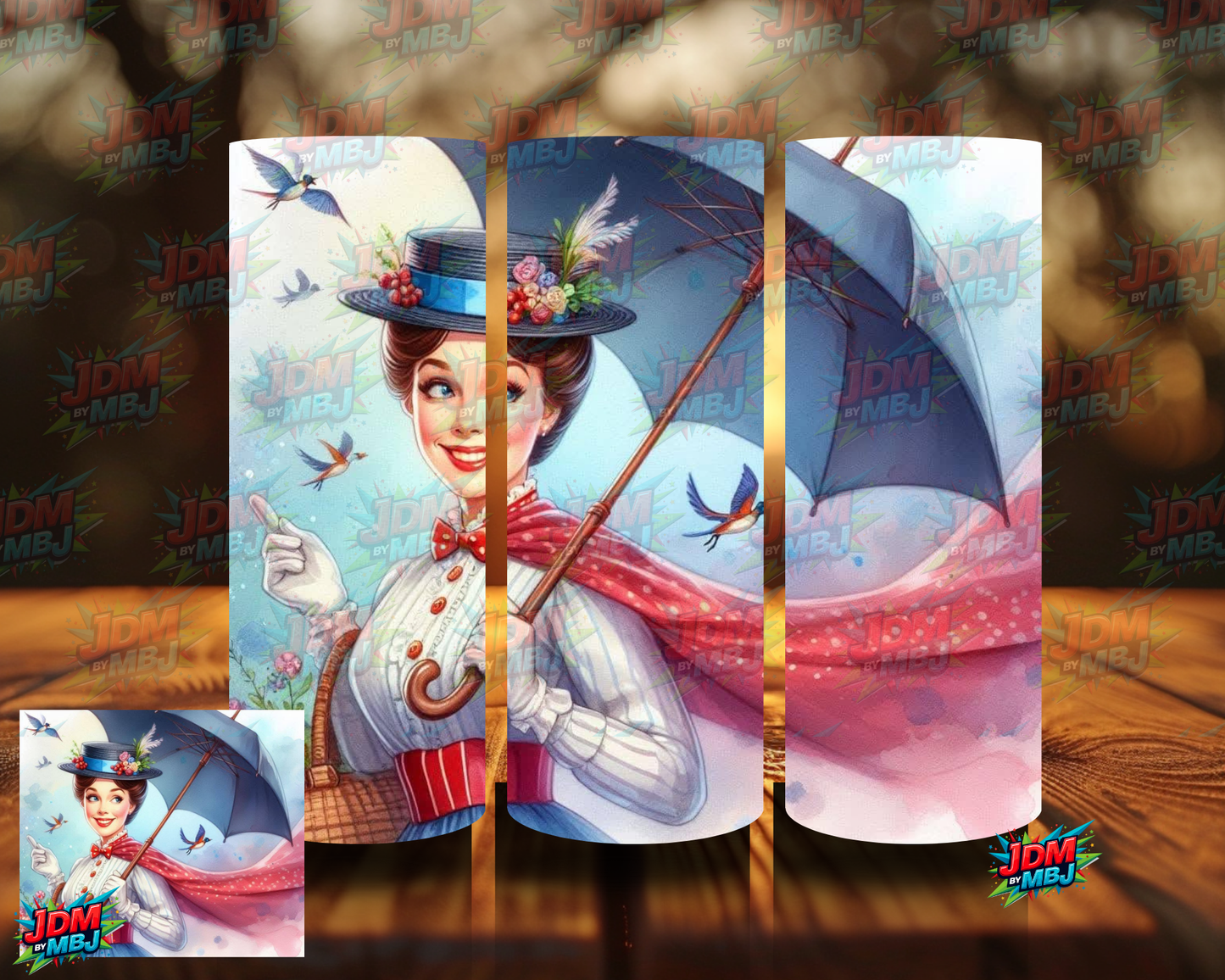 Inspired by Mary Poppins Sublimation Prints