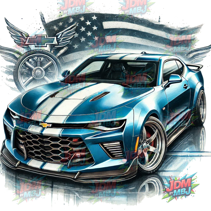 Iron On - Classic Car DTF Prints