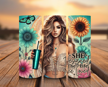 Inspirado en las impresiones de sublimación de Tattoo Girl