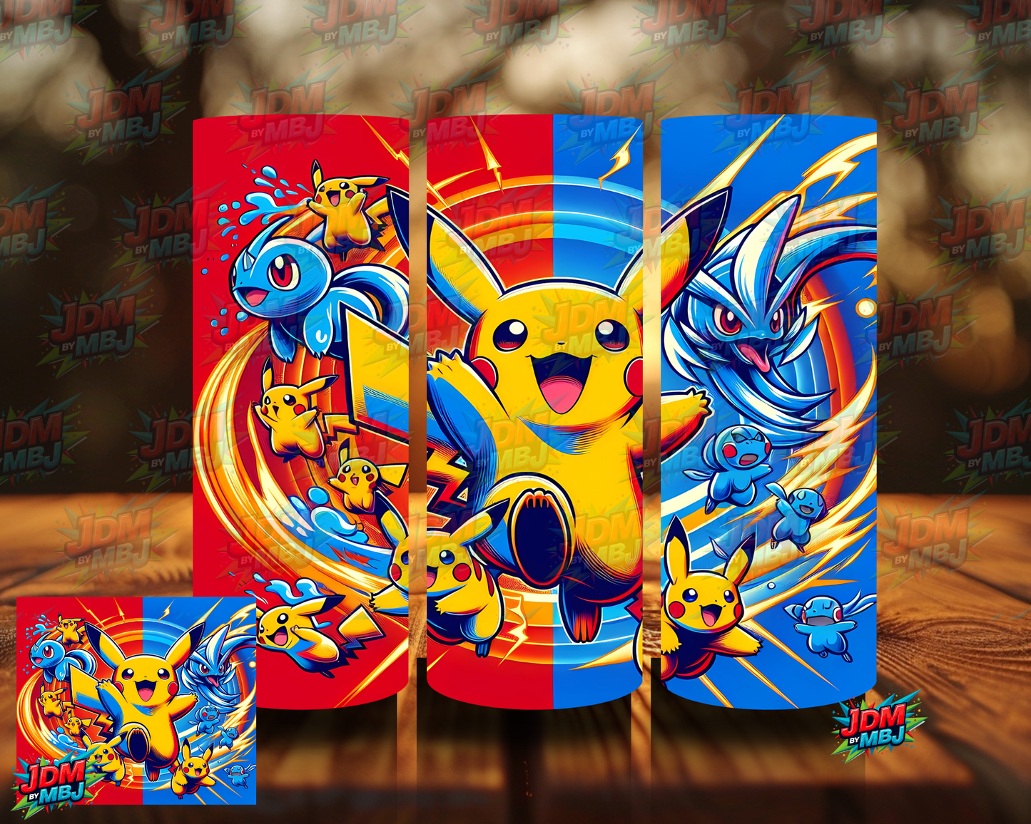 Inspired by Pokémon Sublimation Prints