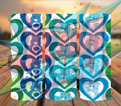 Inspirado en las impresiones de sublimación de Care Bear