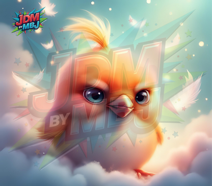 Inspirado en las impresiones de sublimación de Angry Bird