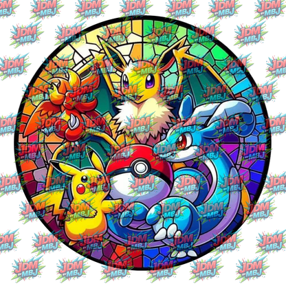 Car Coaster Sublimation Prints (8 to a page)