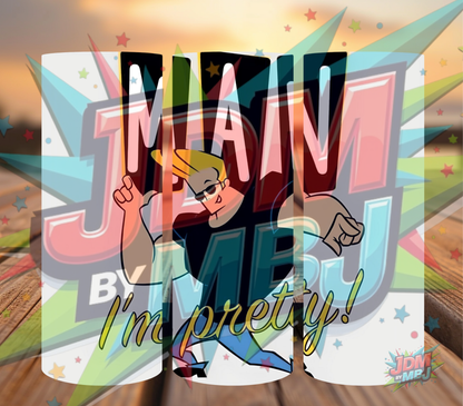 Inspirado en las impresiones de sublimación de Johnny Bravo