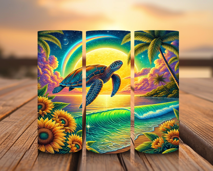 Inspirado en las impresiones de sublimación de tortugas