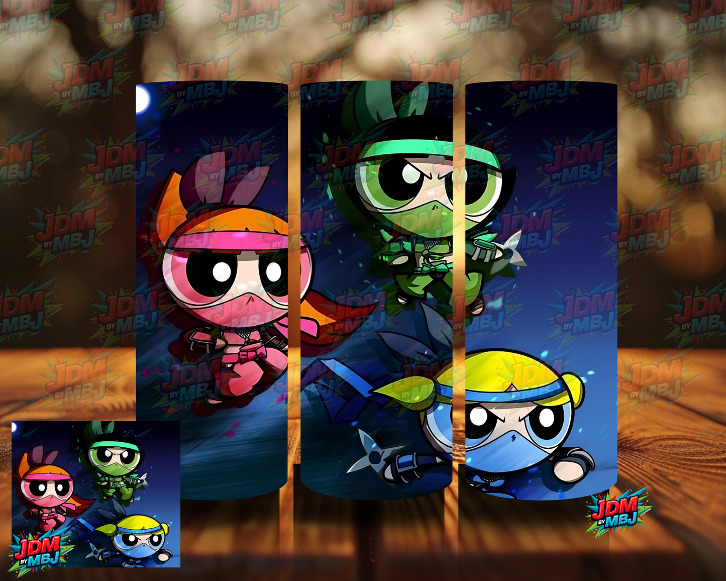 Inspired by Power Puff Girls Sublimation Prints