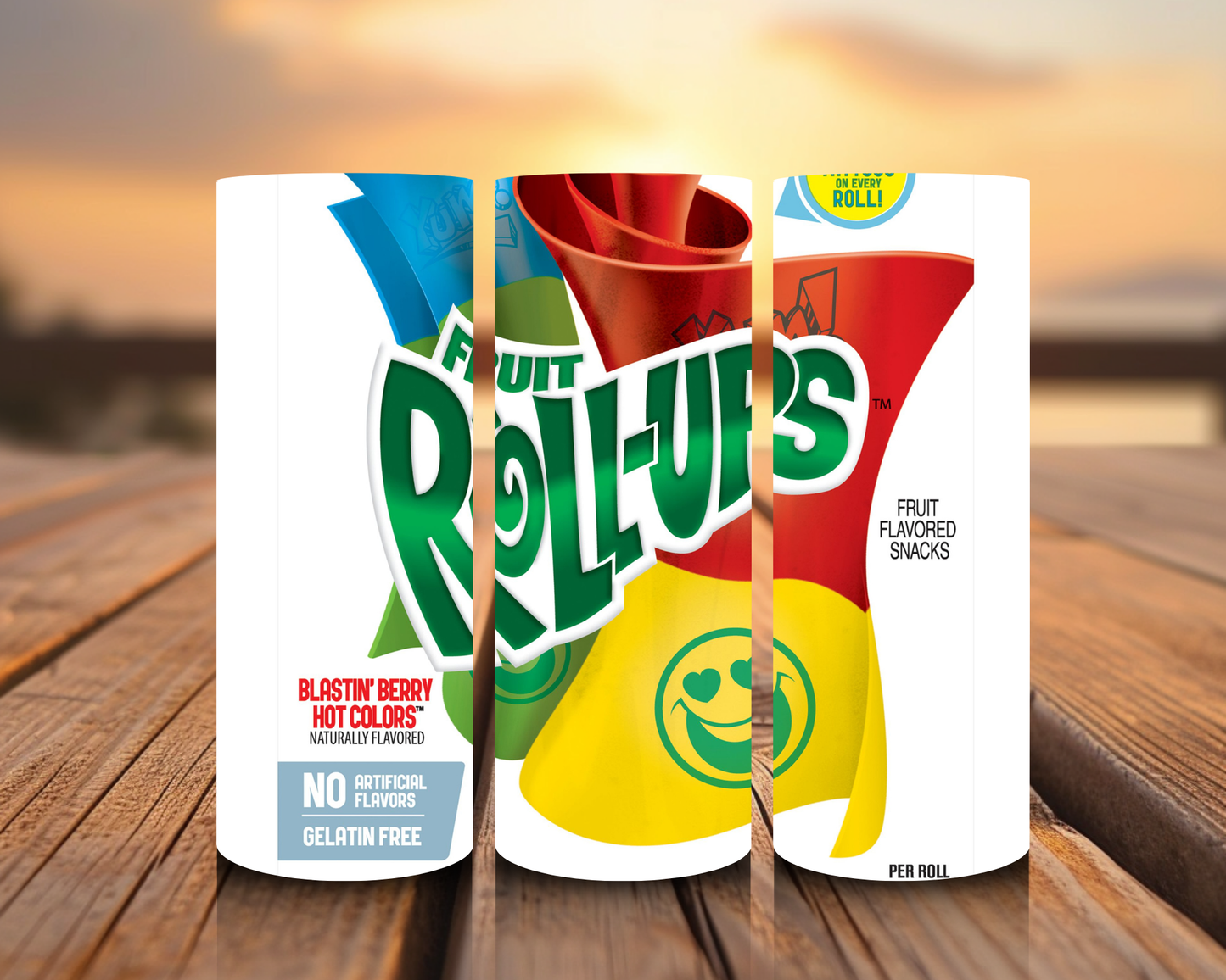 Inspirado en impresiones de sublimación de snacks
