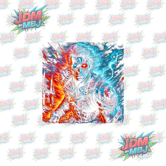 Iron On - Superhero Halftone DTF