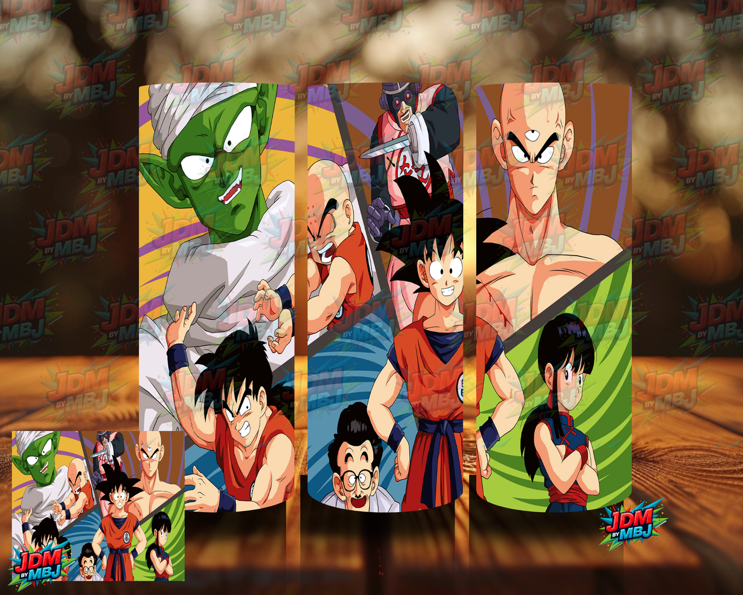 Inspired by Dragon Ball Z Sublimation Prints