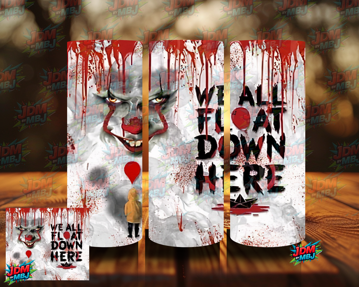 Inspired by Pennywise (IT) Sublimation Prints